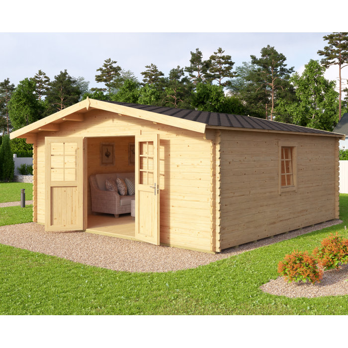 Garten Living 480 cm x 480 cm Gartenhaus | Wayfair.de